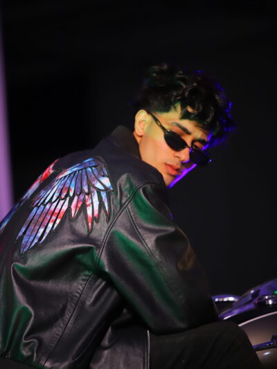 Orion Bomber Leather Jacket (Unisex)